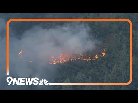 Update on Quarry Fire burning in Jefferson County