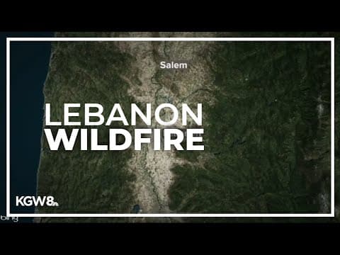 Evacuation orders lifted in Lebanon wildfire