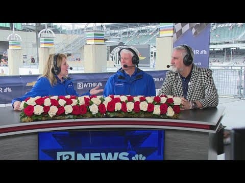 Governor Holcomb hosting dignitaries from the Indiana Global Economic Summit at the Indy 500