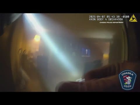 Chaska Police sergeant helps evacuate woman from burning home