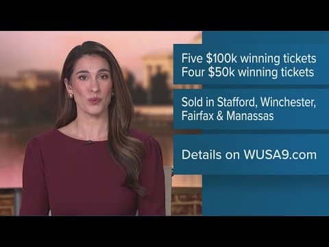 Over 266,000 tickets sold in Virginia claimed prizes from Saturday's drawings