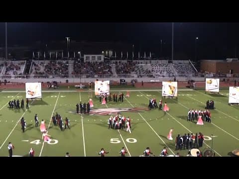 Argyle High School Marching Band halftime performance (September 27, 2024)