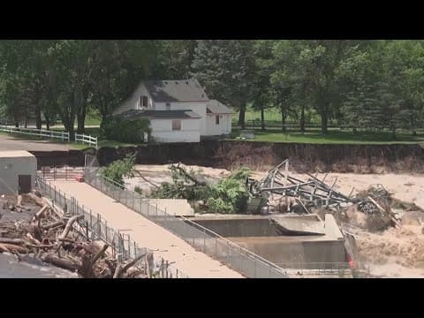 Update on Minnesota home that fell in river