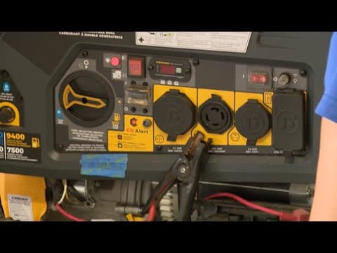 Why this Houston professional won't sell generators without this one item