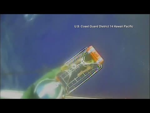 Father, sons rescued after boat capsizes offshore in Hawaii