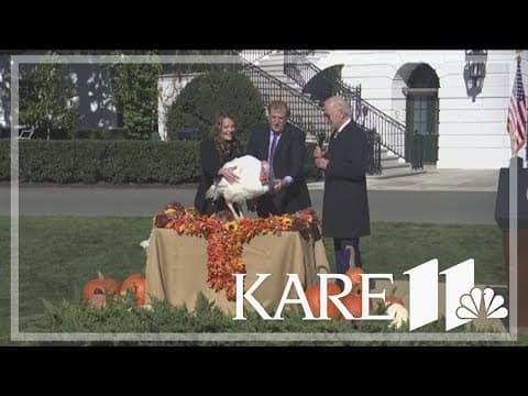 President Bid pardons two Minnesota turkeys