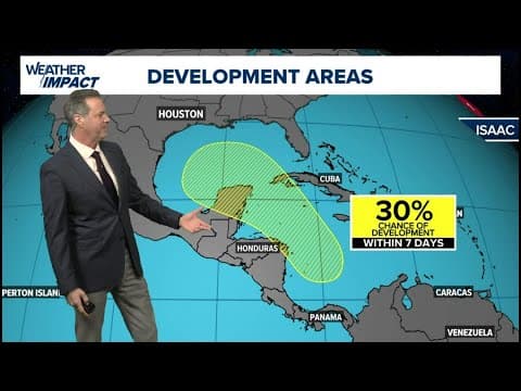 Tropical update: Watching spot in Caribbean that has chance for development