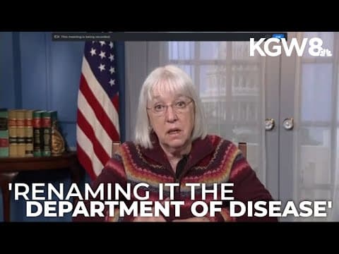 Washington Senator Patty Murray criticizes Dept. of Health and Human Services cuts: 'Carelessness'