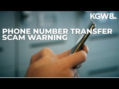 Phone number hijack scam targets Oregon residents
