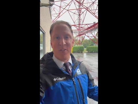 Tuesday’s rainfall in central Ohio