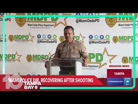 HCSO: Miami police director shoots himself following argument with wife in Tampa