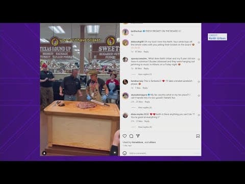 Keith Urban wows fans with last-minute concert in Buc-ee's parking lot in Alabama