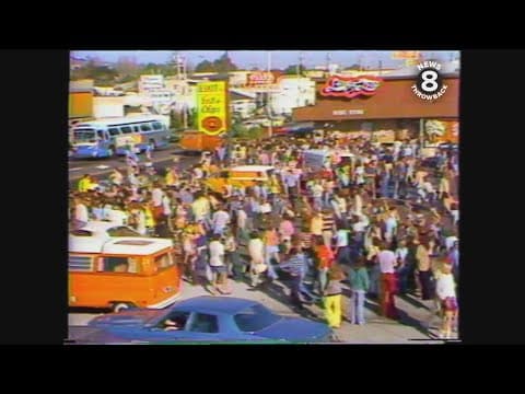 KPRI radio station ticket giveaway pandemonium in 1976