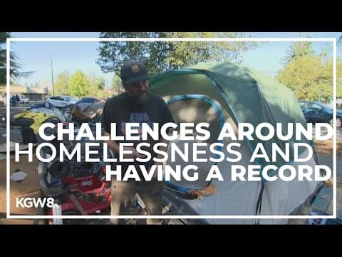 Experiencing homelessness while having a criminal record in Portland