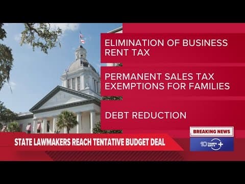 Florida House, Senate leaders reach tentative agreement on budget deal