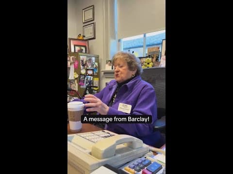 A message from “Grandma” Barclay DuPriest