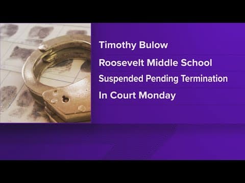 Monticello middle school teacher arrested, charged with 3 counts of sexual misconduct with a minor