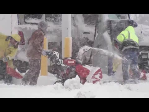 Monster blizzard hits California, Nevada and other states in the west