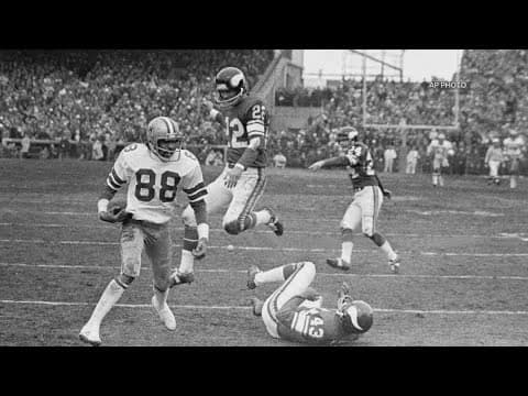 The Commanders won on a Hail Mary pass. Where did it come from?