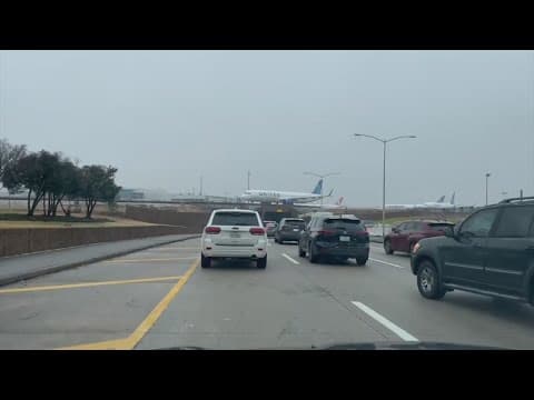 Road reopens at Bush Airport after gas line ruptures