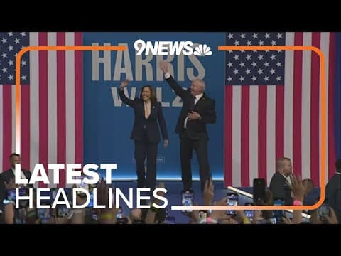 Latest headlines | Harris, Walz to hold first joint interview since launching presidential bid