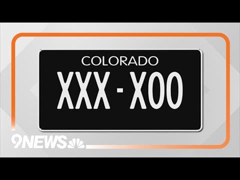 Most popular Colorado license plates of 2023 revealed