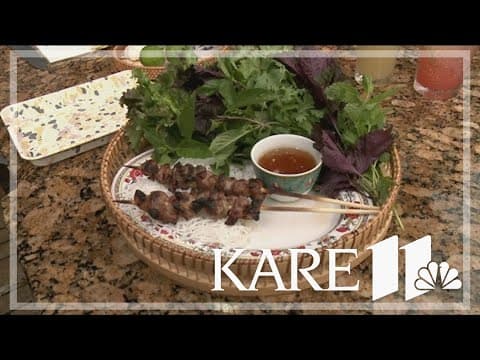 RECIPE: Grilling mom's pork skewers