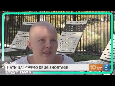 Nationwide shortage of chemotherapy drugs affects 1 in 10 cancer patients