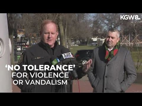 Portland officials clarify protest rules after anti-Trump demonstration