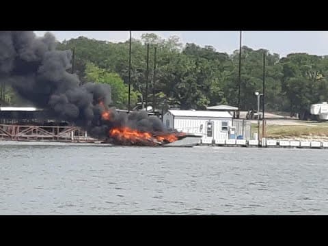 NEW VIDEO: Investigators say equipment malfunction caused boat explosion on Lake Texoma