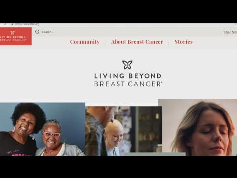 'Living Beyond Breast Cancer' helps patients with issues that doctors may overlook