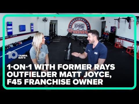 Sit down with former Rays outfielder turned fitness franchise owner Matt Joyce