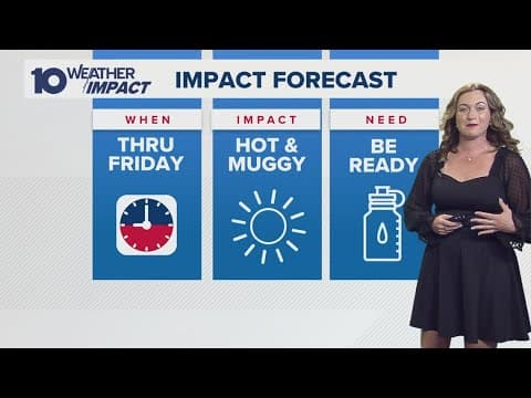 Columbus, Ohio weather forecast for June 12, 2025 | Hot and muggy