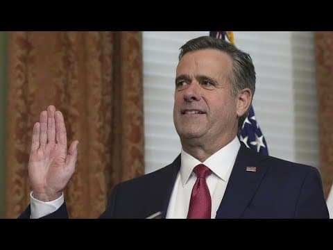 The Senate confirms former Texas Congressman John Ratcliffe to lead the CIA