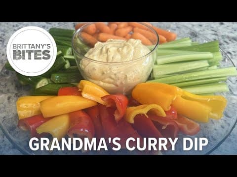 Brittany's Bites: Grandma's Curry Dip