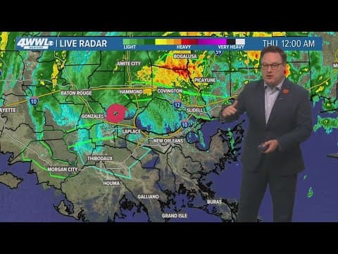 12 AM Tropical Storm Francine to continue to weaken, Flash Flood Warning still in effect for Southsh