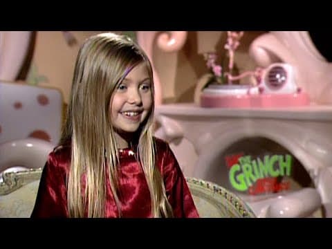 Taylor Momsen discusses playing Cindy Lou Who in How the Grinch Stole Christmas (2000)