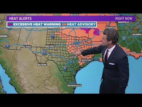 DFW Weather: A heatwave is building and heat advisories are in effect this week