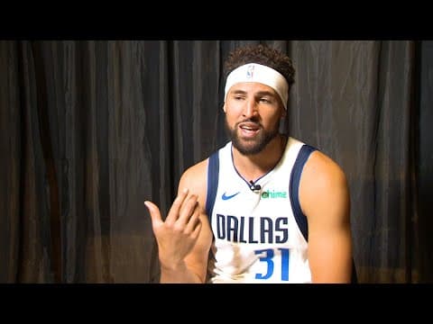 Klay Thompson 1-on-1 interview | 2024-25 Dallas Mavericks Media Day