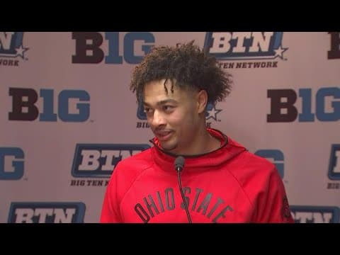 Jaxon Smith-Njigba postgame interview | Ohio State-Nebraska