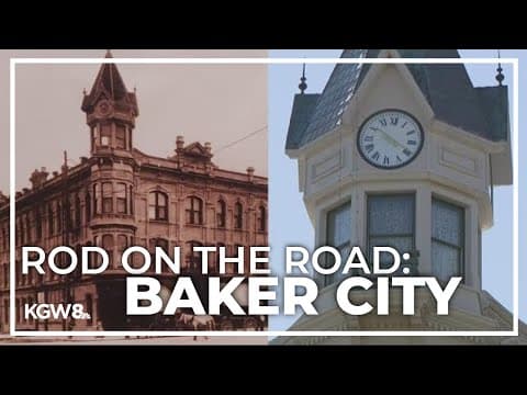 Visiting Baker City's historic hotel and popular spots