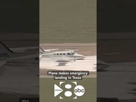 EMERGENCY LANDING 🛬 | A landing gear issue forced a landing at Arlington Municipal Airport