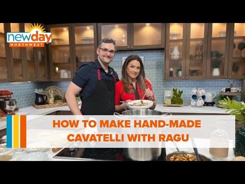 How to make hand-made Cavatelli with Ragu from Spinasse - New Day NW