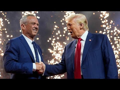 Robert F. Kennedy Jr. says he's suspending his presidential bid and backing Donald Trump