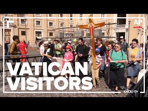Foreign pilgrims and visitors to Vatican comment on passing of Pope Francis
