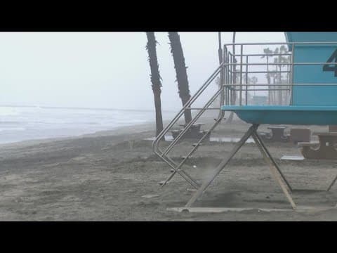 Winter storm arrives in San Diego bringing plenty of wind and rain
