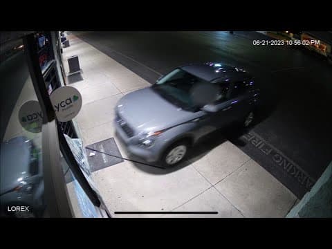 Surveillance video shows teen using stolen Hyundai to break into Franklinton tech store