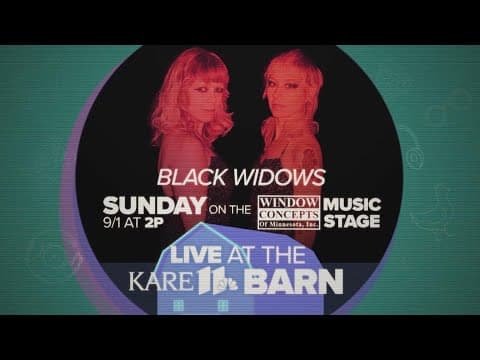 WATCH live at the KARE Barn: The Black Widows
