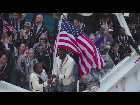 Paris 2024 Olympics: Rainy opening ceremony on the Seine River dazzles