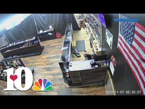 Newport police investigating after thief stole AR-15 and cash from gun store, other thefts reported